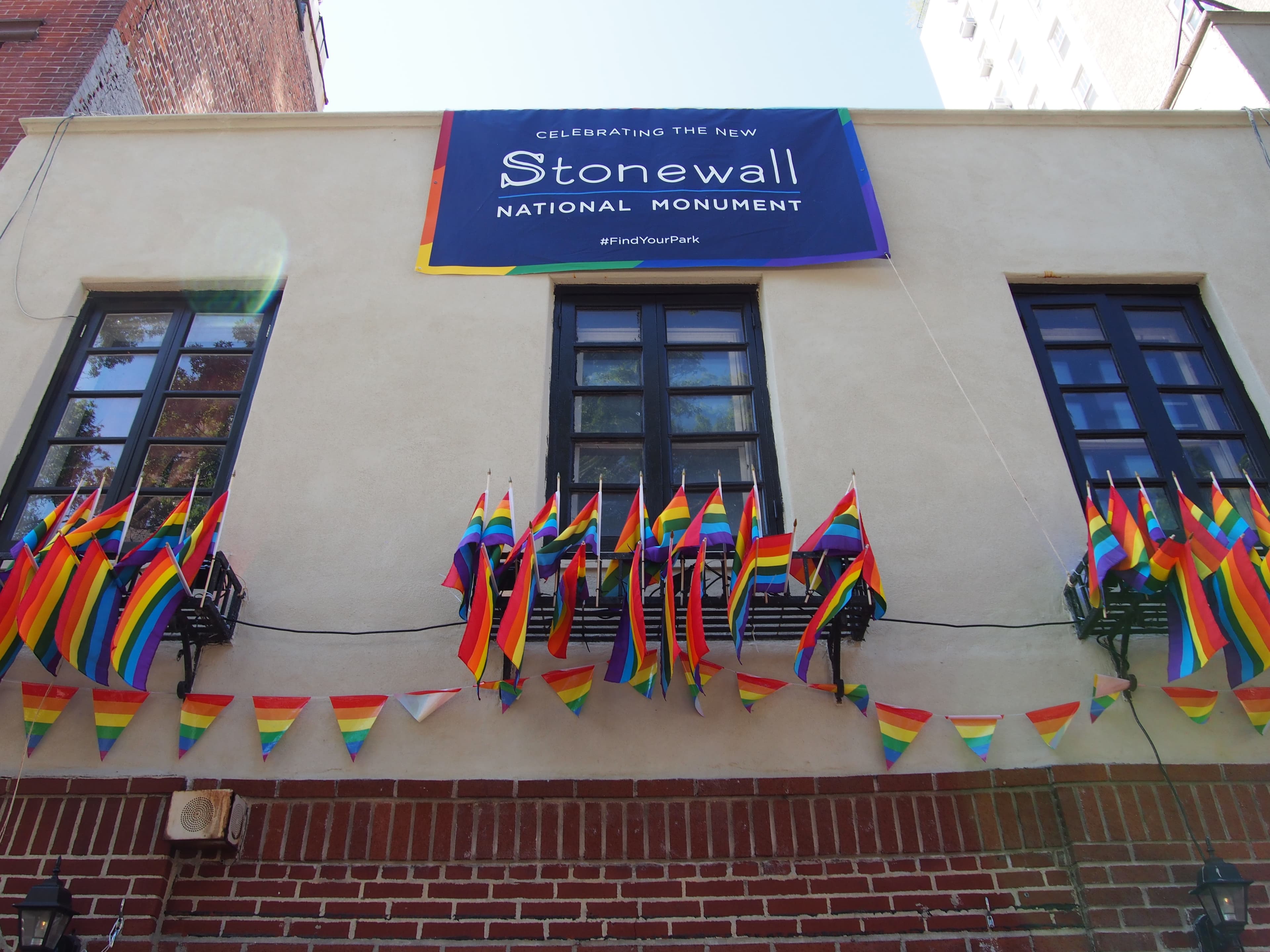 The Stonewall Inn at 51-53 Christopher Street during Pride weekend 2016