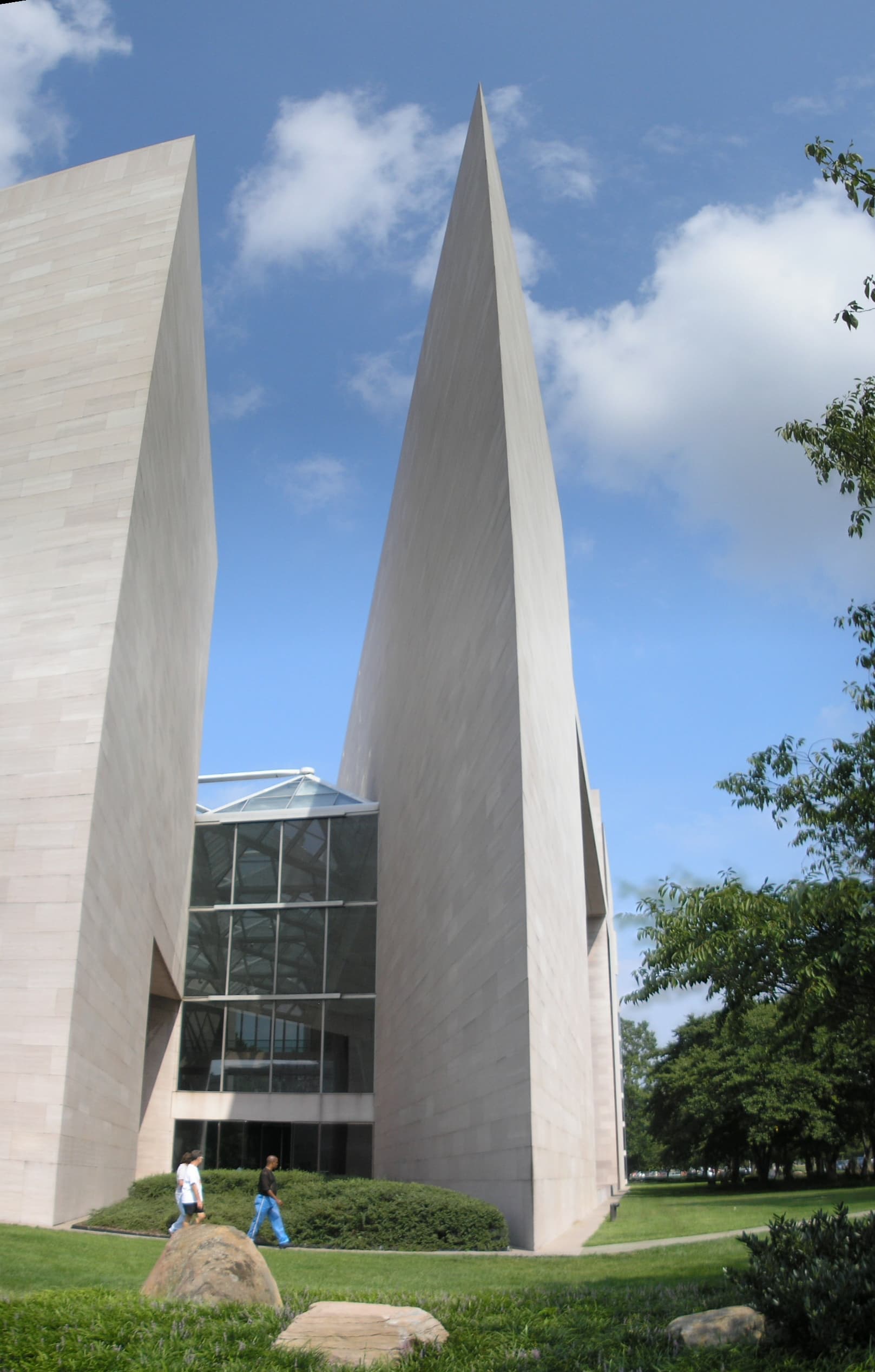 The West Building facade of the National Gallery of Art on the National Mall.