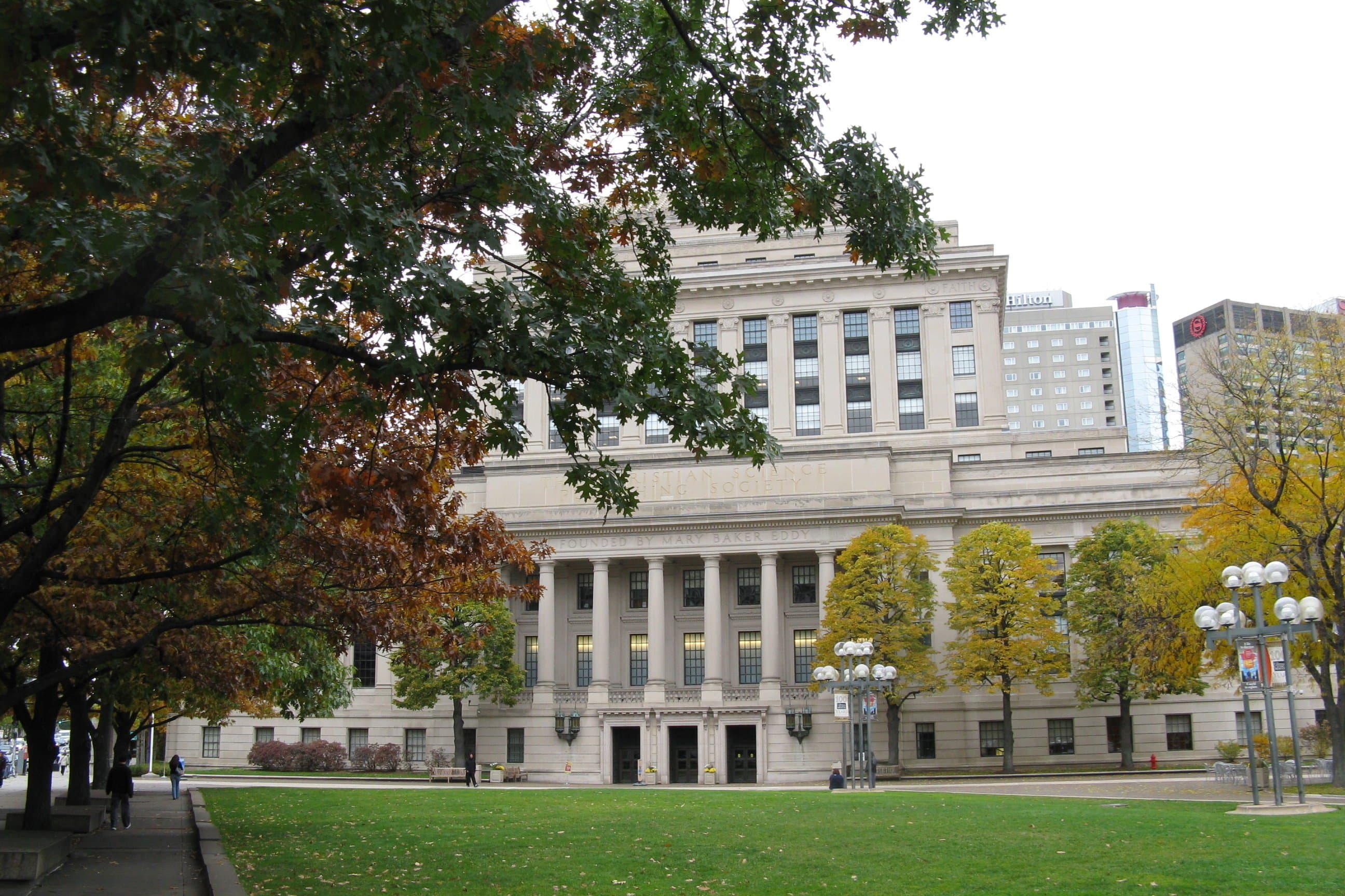 Christian Science Publishing Society building in Boston, home of the Mapparium