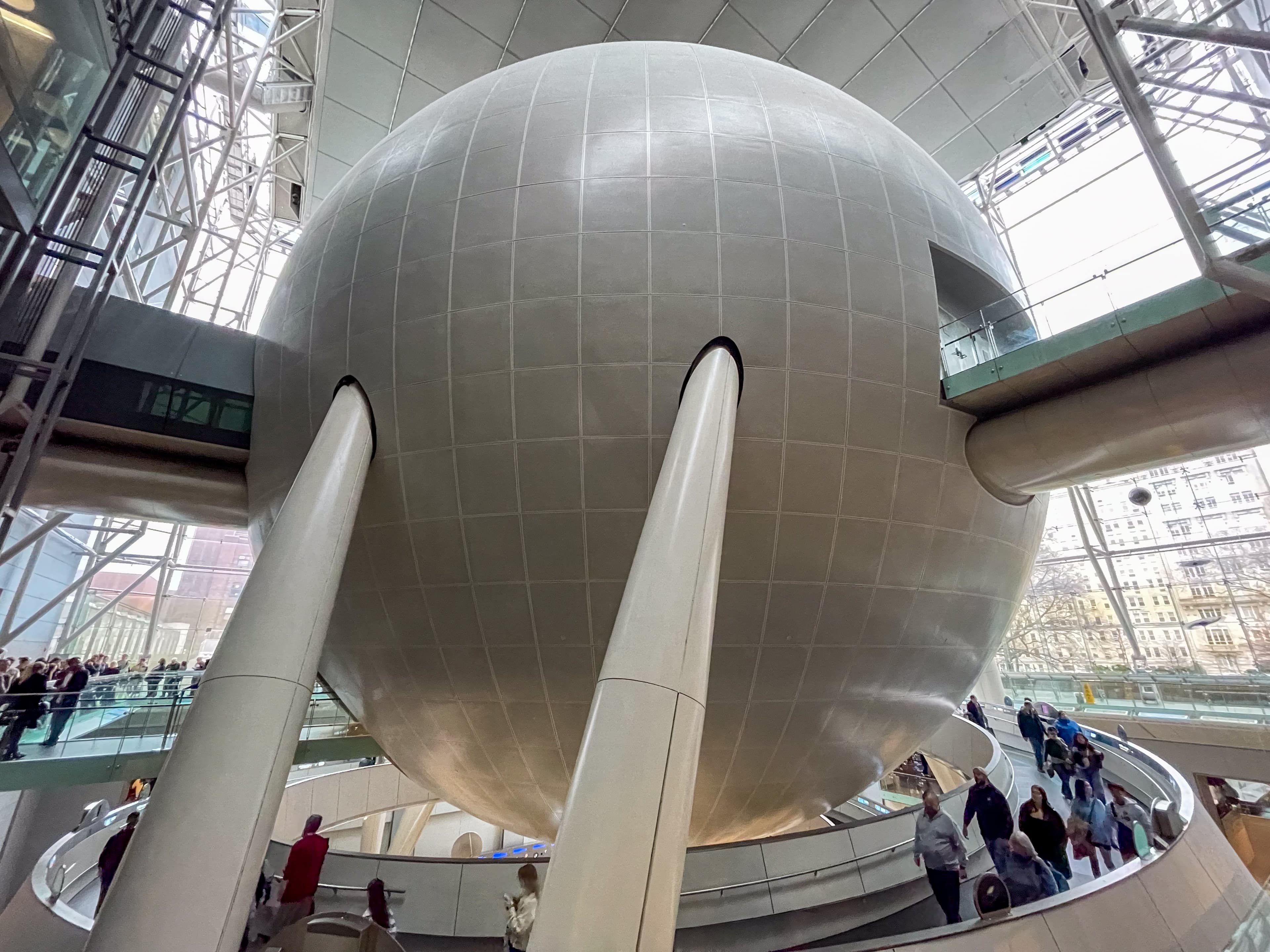 The museum complex at its Rose Center end, photographed March 2, 2024