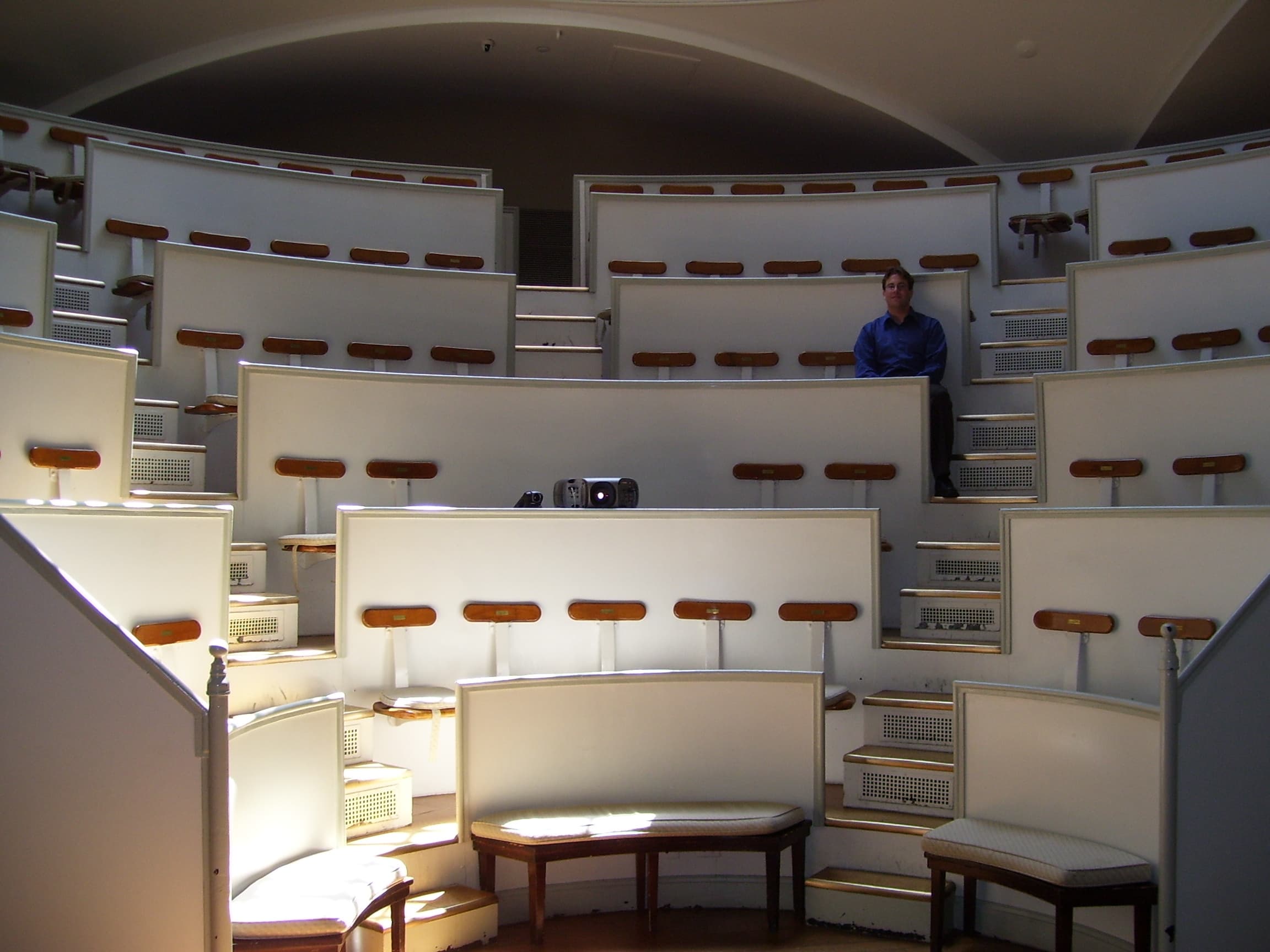 The Ether Dome operating theater at Massachusetts General Hospital