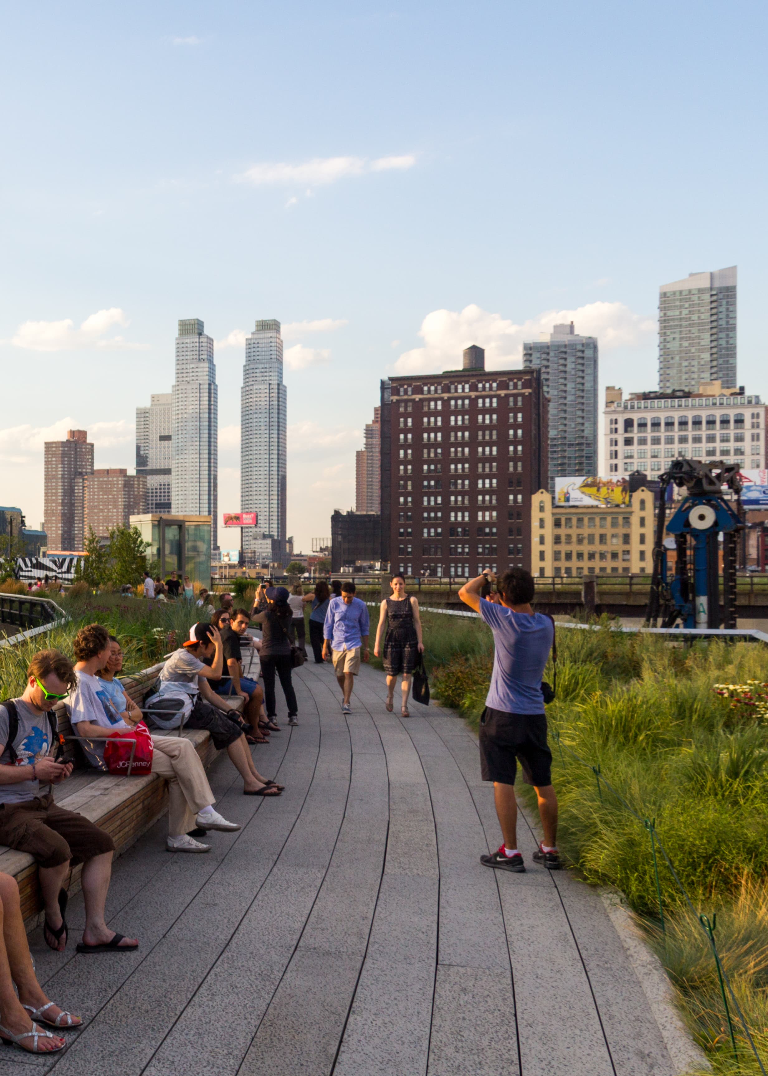The High Line, New York, photographed July 8, 2012.
